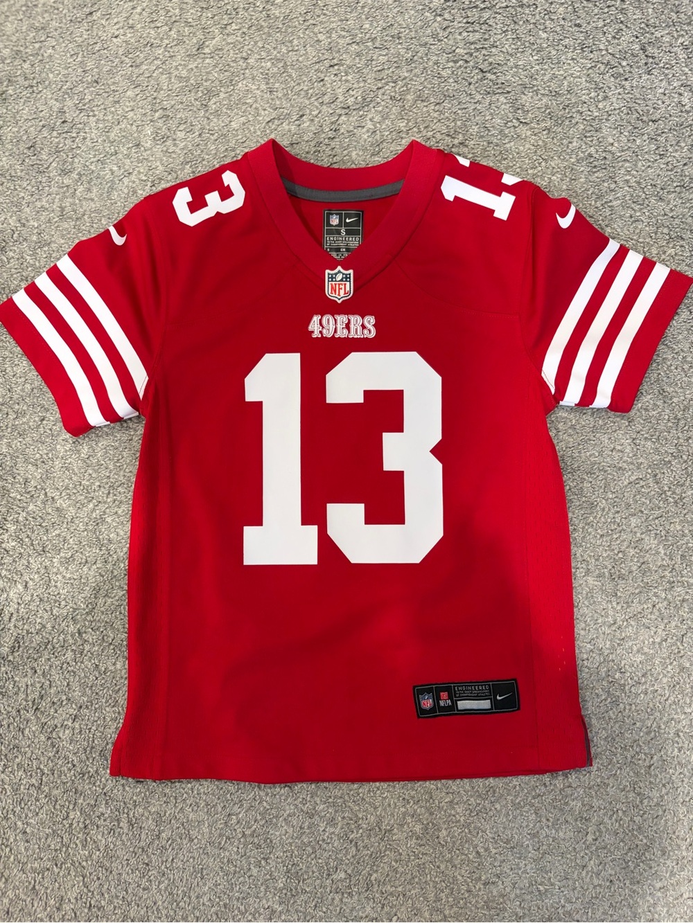 Nike Red Kids' San Francisco 49ers #13 Football Jersey
